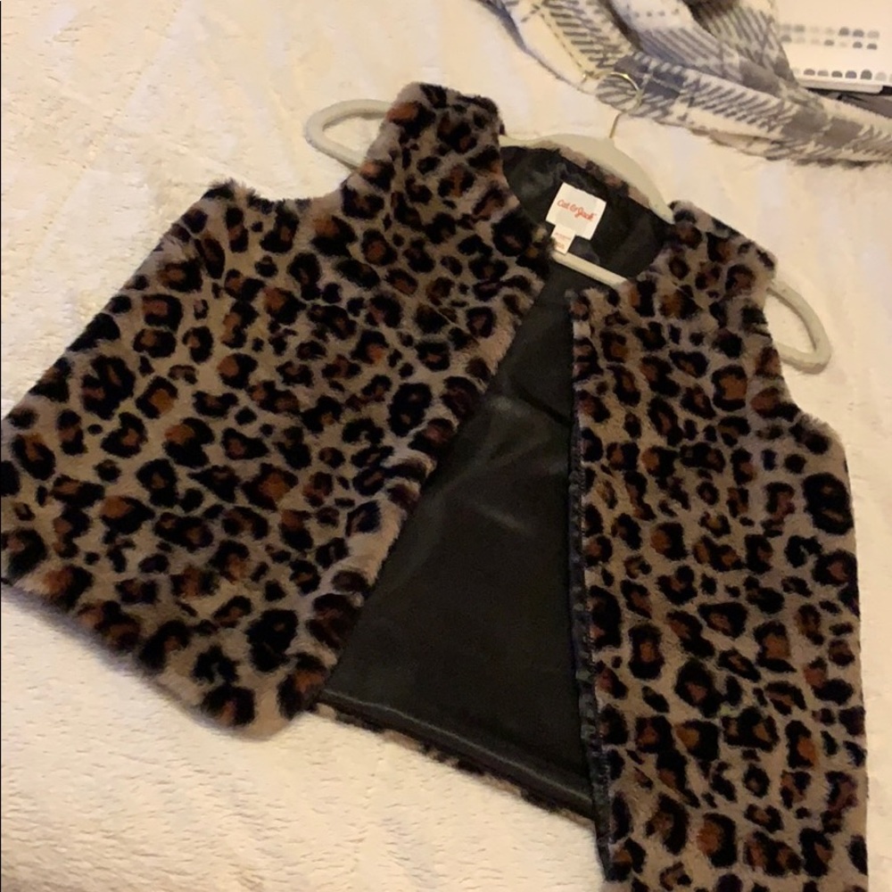 fuzzy vest